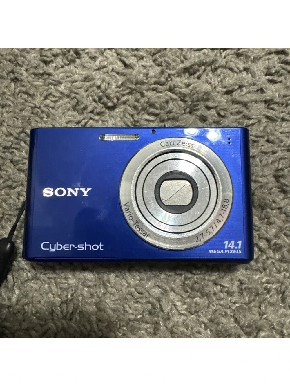 Sony Cyber-Shot DSC-W330 Blue 14.1MP Compact Camera Tested Screen Freezes Read